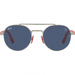 Gafas Ray Ban Rb3696m Scuderia Ferrari Collection Round Sunglasses