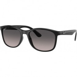 Gafas Ray Ban Rb4374f Low Bridge Fit Square Sunglasses