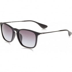 Gafas Ray Ban Rb4187f Chris Low Bridge Fit Square Sunglasses