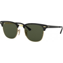Gafas Ray Ban RB3716 CLUBMASTER METAL Sunglasses For Men Women BUNDLE Designer iWear Complimentary Eyewear Care Kit