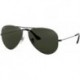 Gafas Ray Ban RB3025 Aviator Sunglasses Gunmetal W0879, 58mm , Frame Lens Crystal Grey, One Size