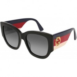 Gafas Gucci GG0276S Sunglasses Black w Grey Gradient Lens 53mm 001 GG0276 S GG 0276 0276S
