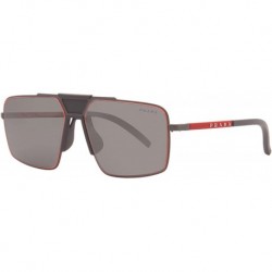 Gafas Prada Linea Rossa PS 52XS Men's Sunglasses Matte Grey Mirror Black 59