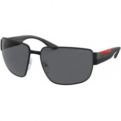 Gafas Prada Linea Rossa SPS 56V MATTE BLACK DARK GREY 62 16 130 men Sunglasses