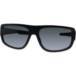 Gafas Prada Linea Rossa PS 03WS DG006F Black Plastic Rectanlge Sunglasses Grey Lens