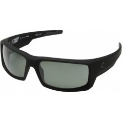 Gafas Spy Optic General Sunglasses Matte Black Grey Green Polarized Lens Hard Case