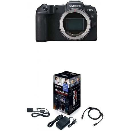 Cámara Canon EOS RP Full Frame Mirrorless Vlogging Portable Digital Camera 26.2MP CMOS Sensor, 3.0" Vari Angle Touch LCD Scre