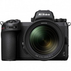 Cámara Nikon Z 7II FX Format Mirrorless Camera Body w NIKKOR 24 70mm f 4 S Black