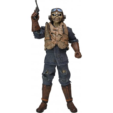 Figura NECA Iron Maiden Aces High Eddie 8" Clothed Action Figure