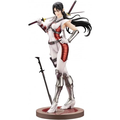 Figura Kotobukiya G.I. Joe Dawn Moreno Limited White Outfit Version Previews Exclusive Bishoujo Statue