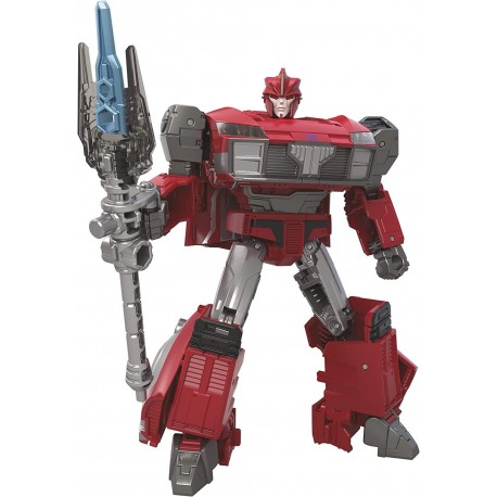 Figura Transformers Toys Generations Legacy Deluxe Prime Universe Knock Out Action Figure Kids Ages 8 Up, 5.5 inch
