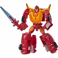Figura Transformers Toys Generations War for Cybertron Kingdom Core Class WFC K43 Autobot Hot Rod Action Figure Kids Ages 8 U