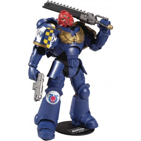 Figura McFarlane Toys Warhammer 40,000 Ultramarines Primaris Assault Intercessor 7" Action Figure