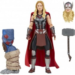 Figura Marvel Legends Series Thor Love Thunder Mighty Action Figure 6 inch Collectible Toy, 4 Accessories, 1 Build A Part