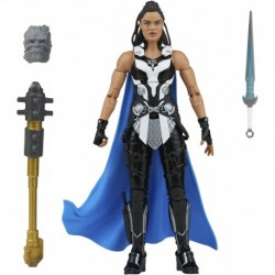 Figura Marvel Legends Series Thor Love Thunder King Valkyrie Action Figure 6 inch Collectible Toy, 1 Accessory, 2 Build A Par