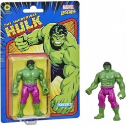 Figura Marvel Hasbro Legends Series 3.75 inch Retro 375 Collection Hulk Action Figure Toy , Green