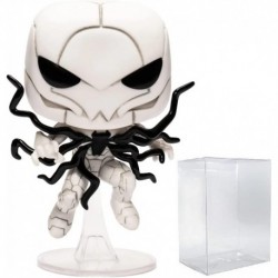 Figura Marvel Venom Poison Spider Man Entertainment Earth Exclusive Funko Pop! Vinyl Figure Bundled Compatible Pop Box Protec