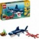 LEGO Creator 3in1 Deep Sea Creatures 31088 Make a Shark, Squid, Angler Fish, Crab This Animal Toy Building Kit 230 Pieces