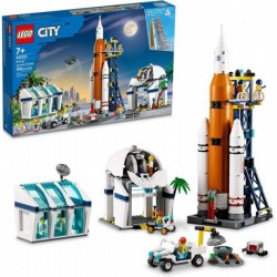 LEGO City Rocket Launch Center 60351 Building Kit NASA Inspired Space Toy for Kids Aged 7 up 1,010 Pieces