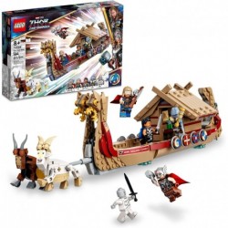 LEGO Marvel The Goat Boat 76208 Building Kit Collectible Thor Construction Toy 5 Minifigures for Kids Aged 8 564 Pieces