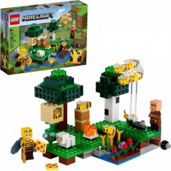 LEGO Minecraft The Bee Farm 21165 Building Action Toy a Beekeeper, Plus Cool Sheep Figures, New 2021 238 Pieces ,Multicolor