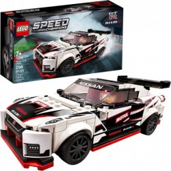 LEGO Speed Champions Nissan GT R NISMO 76896 Toy Model Cars Building Kit Featuring Minifigure 298 Pieces