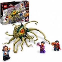 LEGO Marvel Gargantos Showdown 76205 Monster Building Kit Doctor Strange, Wong America Chavez for Ages 8 264 Pieces