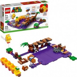 LEGO Super Mario Wiggler's Poison Swamp Expansion Set 71383 Building Kit Unique Gift Toy Playset for Creative Kids, New 2021