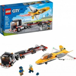 LEGO City Airshow Jet Transporter 60289 Building Kit Fun Toy Playset for Kids, New 2021 281 Pieces