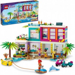 LEGO Friends Vacation Beach House 41709 Building Kit Gift for Kids Aged 7 Includes a Mia Mini Doll, Plus 3 More Characters 2