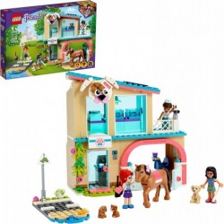 LEGO Friends Heartlake City Vet Clinic 41446 Building Kit Animal Rescue Toy Makes a Great Value Christmas, Holiday or Birthda