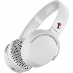 Audífonos Skullcandy Riff Wireless On Ear Headphone White Crimson