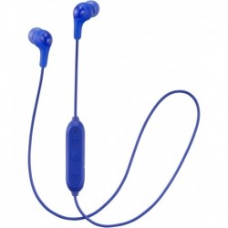 Audífonos JVC Soft Wireless Earbud Stayfit Tips, Remote Mic Bluetooth Blue HA FX9BTA