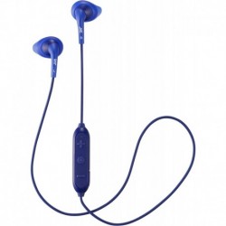 Audífonos JVC Wireless Sweatproof Gumy Sport Bluetooth Earbud Nozzle, Blue HAEN10BTA