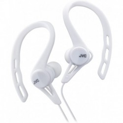 Audífonos JVC HAECX20W Sports Clip Inner Ear Headphones, White