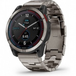 Reloj Garmin quatix 7X Solar Edition, Marine GPS Smartwatch, Charging Capabilities, Durable Watch Flashlight, Tide Changes An