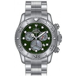 Reloj 20345 Invicta Men's Pro Diver Analog Display Swiss Quartz Silver Watch