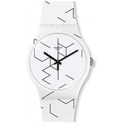 Reloj SUOW164 Swatch Unisex Adult Analogue Quartz Watch Silicone Strap