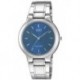Reloj MTP1239D 2A Casio Mens Blue Dial Stainless Steel Dress Watch Modern Day Date