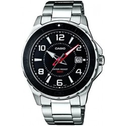 Reloj MTD 1074D 1AVEF Casio Men's MTD1074D 1AV Silver Stainless Steel Analog Quartz Watch