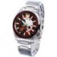 Reloj MTP 1316D 4AVDF Casio Men's MTP1316D 4AV Silver Stainless Steel Quartz Watch Red Dial