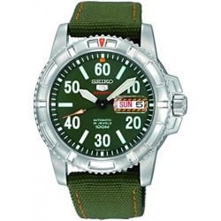 Reloj SRP215K2 Seiko 5 Sports Automatic Nylon Mens Watch