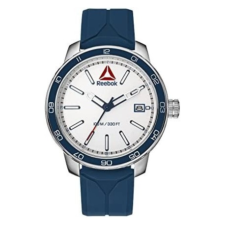 Reloj RD FOR G3 S1IN WR Reebok Men's Blue Silicone B White Dial Watch