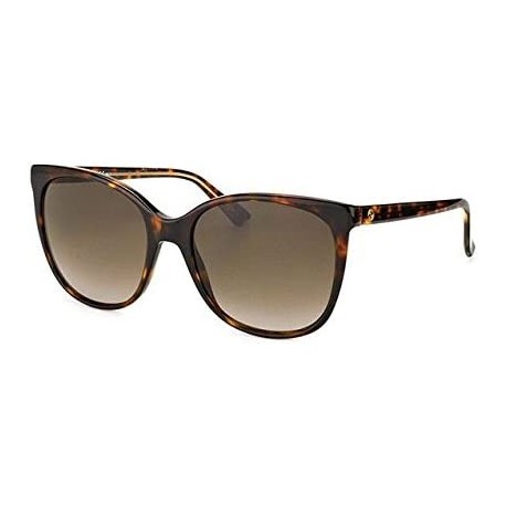 Gafas Gucci 3751 KCL Dark Havana on Crystal 3751S Cats Eyes Sunglasses Lens Ca