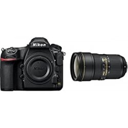Cámara Nikon D850 FX format Digital SLR Camera Body w AF S NIKKOR 24 70mm f 2.8E ED Vibration Reduction Zoom Lens Auto Focus