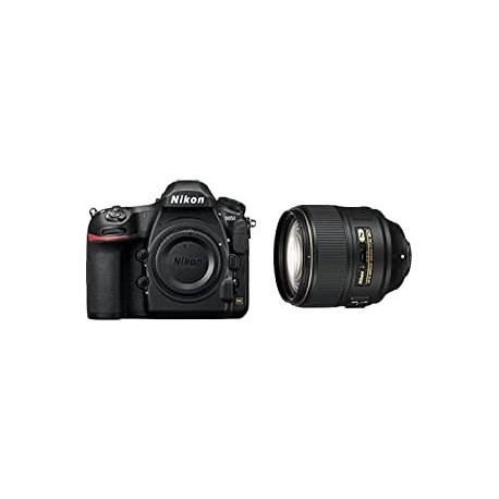 Cámara Nikon D850 FX format Digital SLR Camera Body w AF S NIKKOR 105mm f 1.4E ED Lens