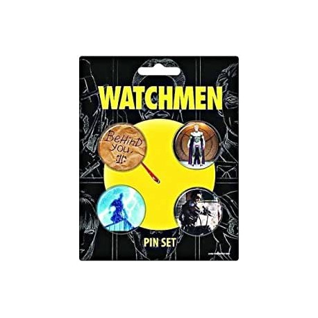 Figura NECA Watchmen Movie "Behind You" 4 Pin Set
