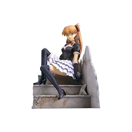 Figura Evangelion Asuka Langley Goth Loli Ver. 1 7 Scale PVC Kotobukiya