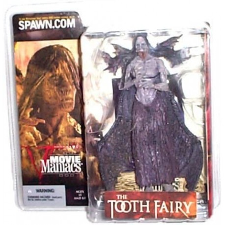 Figura McFarlane Movie Maniacs Series 5 The Tooth Fairy Darkness Falls Feature Film Figure Open Mouth Variant w Accessories