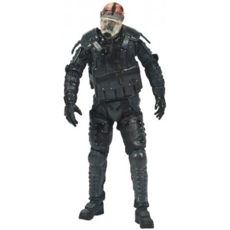 Figura McFarlane Toys The Walking Dead TV Series 4 Riot Gear Gas Mask Zombie Action Figure